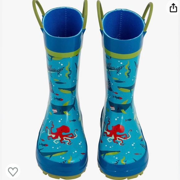 Stephen Joseph kids All Over Print Rain Boots size 6 - Picture 2 of 10